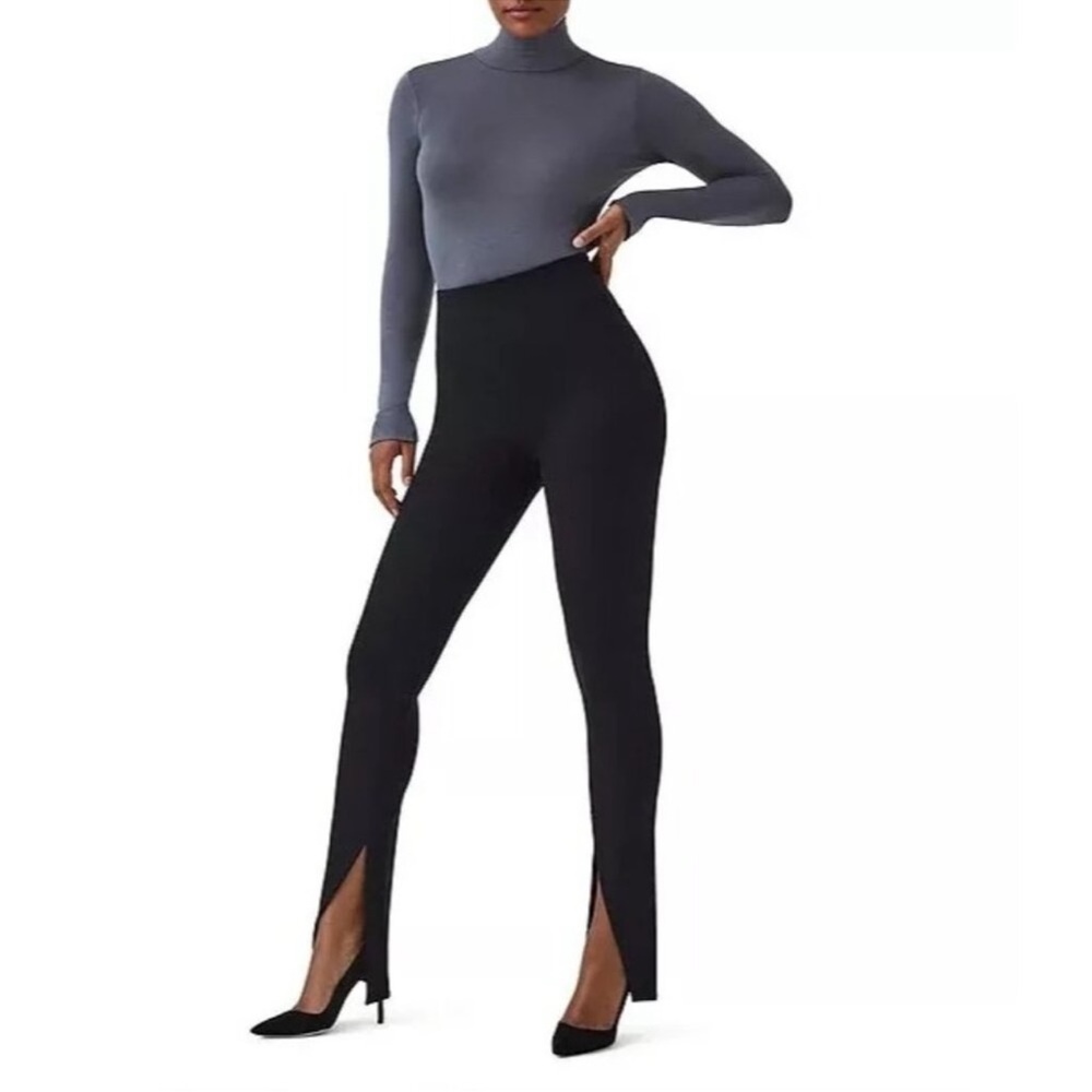 SPANX The perfect front slit pants Black large